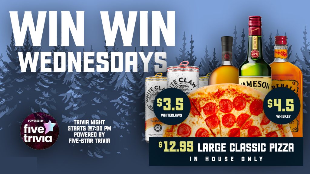 Win Win Wednesdays at PNW Pizza Co.